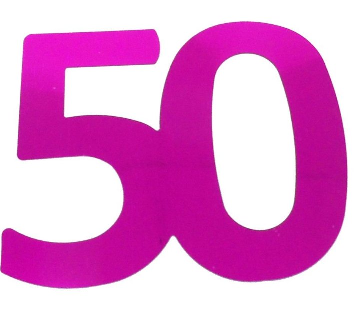 Flitterkonfetti 50, pink