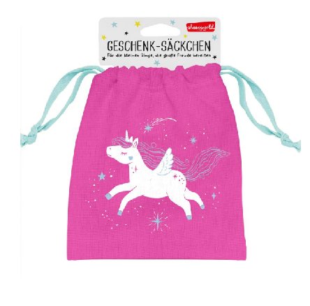 Geschenk Säckchen Einhorn