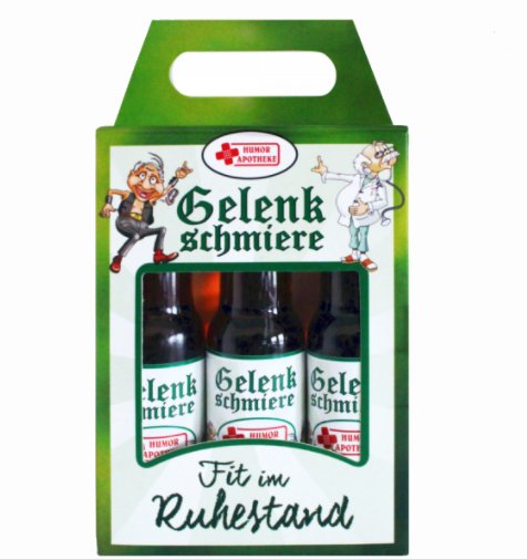 Gelenkschmiere: 3 Box Kräuterlikör