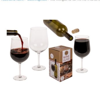 XL-Weinglas für ca. 750 ml