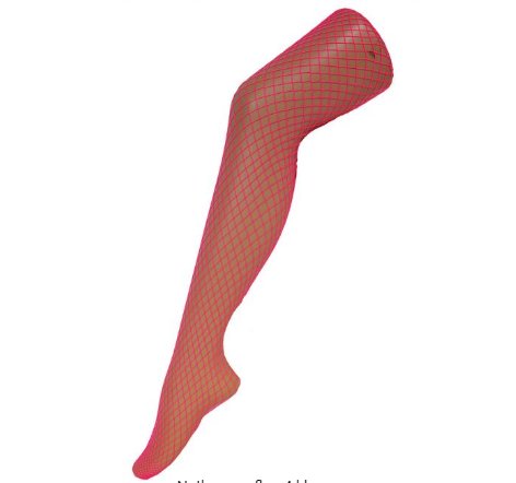 Netz Fischnetz Strumpfhose, pink