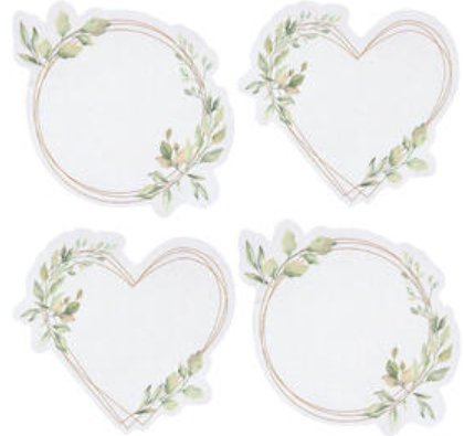 Klebesticker - Hochzeit - 16 Stück