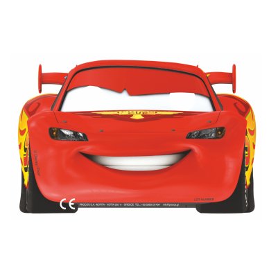 Papiermasken Cars, 6 Stück