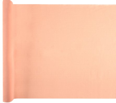 Tischläufer Polyester Crepe - pfirsich