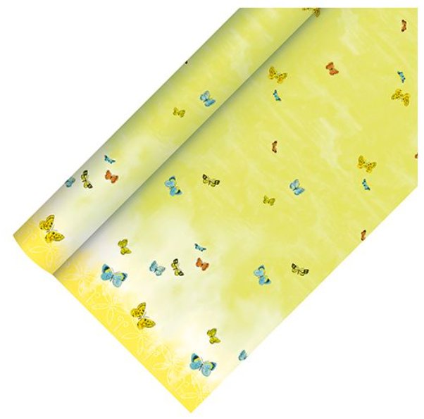 Papiertischdecke 5 x 1,2 m, Schmetterlinge