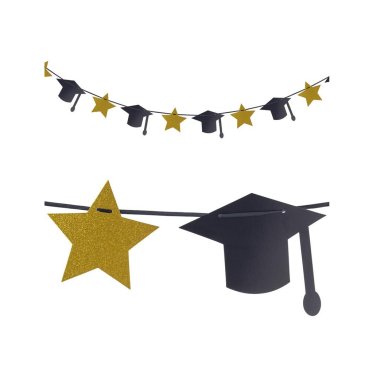 Prüfung Girlande, 3m - Graduation