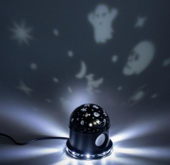 Discoball Halloween mit Licht und Ton