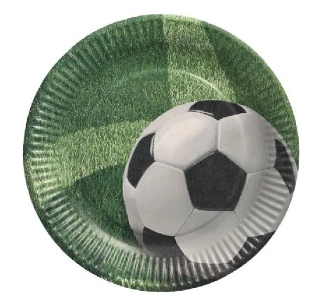 Pappteller rund,23 cm - 10 Stück