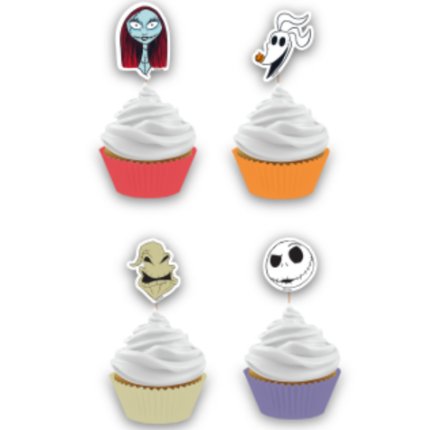 Muffinförmchen Nightmare before Christmas