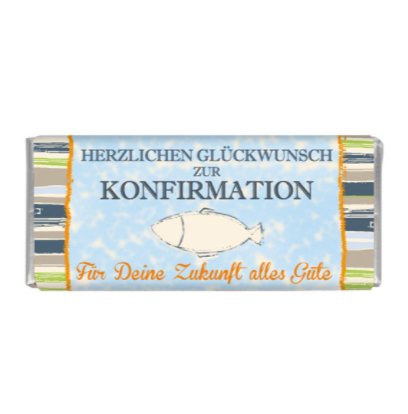 Konfirmation Schokolade als Give away