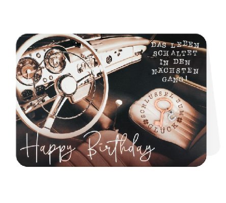 Glückwunschkarte zum Geburtstag Glückwunschkarte zum Geburtstag