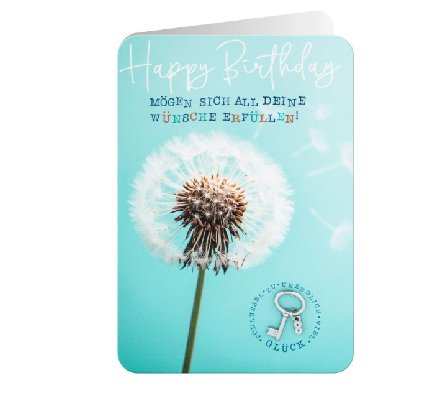Glückwunschkarte zum Geburtstag Glückwunschkarte zum Geburtstag