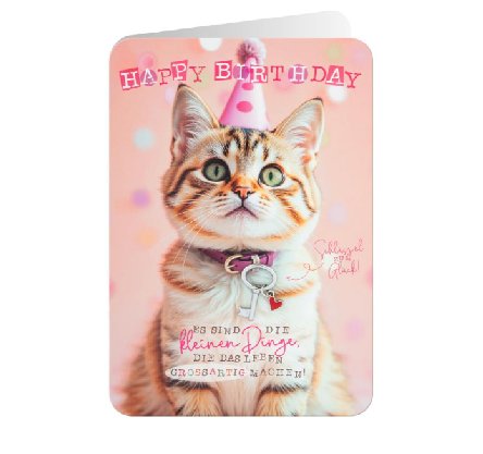 Glückwunschkarte zum Geburtstag Glückwunschkarte zum Geburtstag