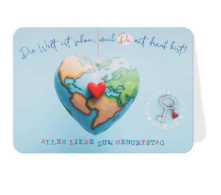 Glückwunschkarte zum Geburtstag