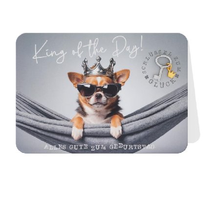 Glückwunschkarte zum Geburtstag