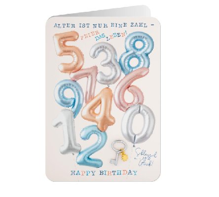 Glückwunschkarte zum Geburtstag Glückwunschkarte zum Geburtstag