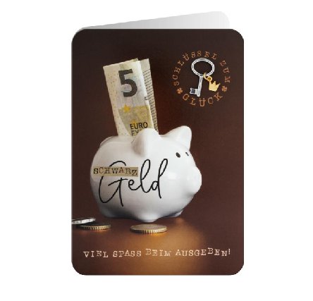 Glückwunschkarte Geld