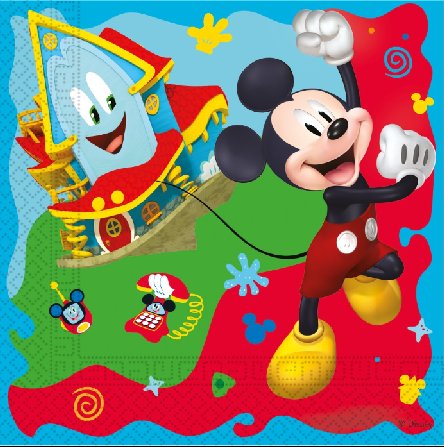 Mickey Mouse Rock the House Servietten