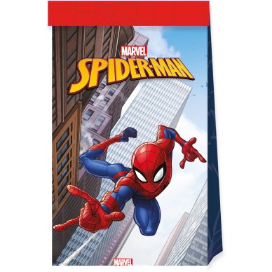 Spiderman Giveaway Tüten, 4 Stück