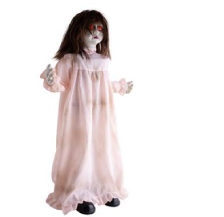 Mädchen mit Bewegung, Klang und Licht