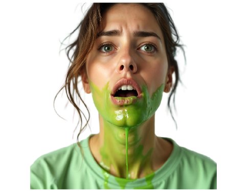 Make up - falsche Kotze