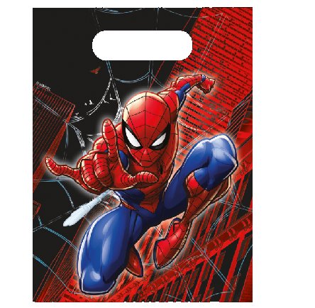 Spiderman Partytüten, 4 Stück Spiderman Partytüten, 4 Stück