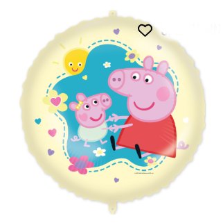 Peppa Pig Ballon mit Baby