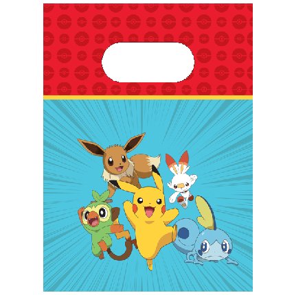 Pokemon Geschenktüten, 4 Stück