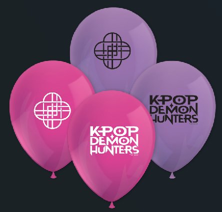 K-POP Demon Hunters Luftballons K-POP Demon Hunters Luftballons