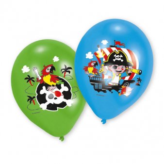 Luftballons mit Piraten Design