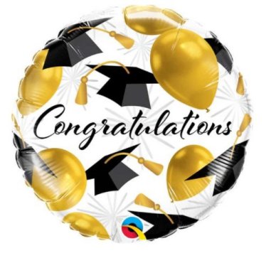 Ballon Congratulation, 45 cm
