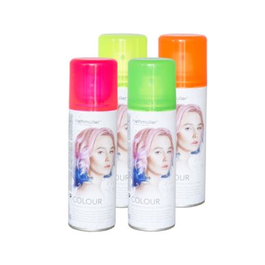 Haarspray neongrün, 100ml