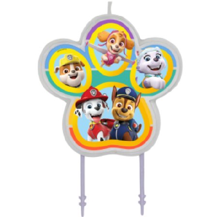 Paw Patrol Kerze mit Figuren
