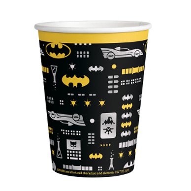 Becher Batman, 250ml - 8 Stück