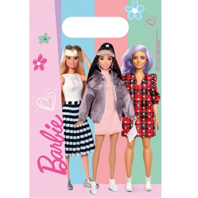 Barbie Sweet Partytüten, 8 Stück