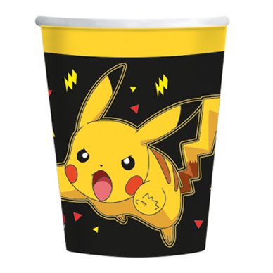 Trinkbecher PokÚmon Pickachu, 8 Stück