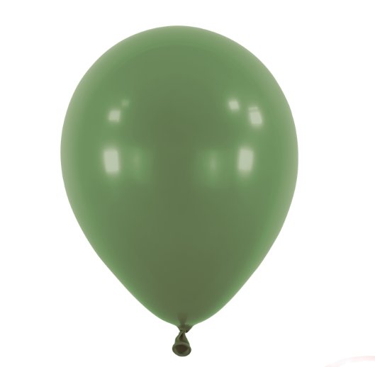 Miniballons Eukalyptus - 13 cm, 100 Stück