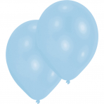 Luftballons Pearl Robinsonblau, 10 Stück