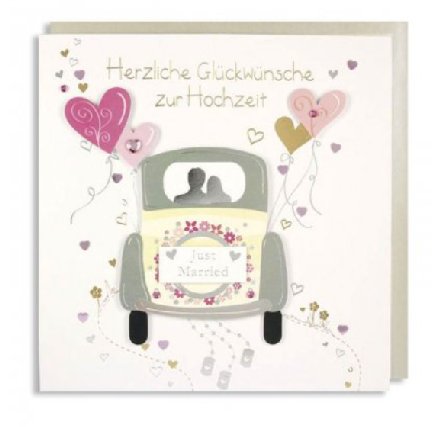 Hochzeit Karte, 21 x 21 cm Hochzeit Karte, 21 x 21 cm