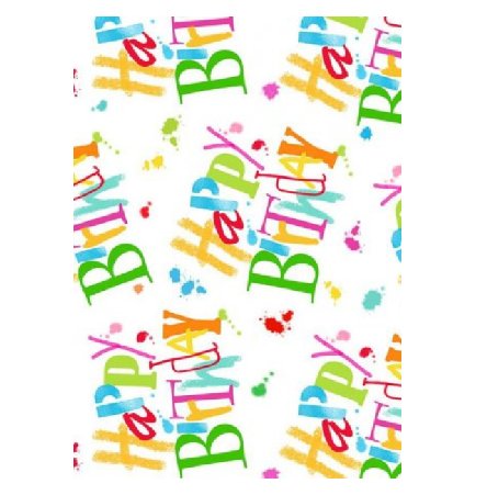 Happy Birthday Geschenkpapier Happy Birthday Geschenkpapier