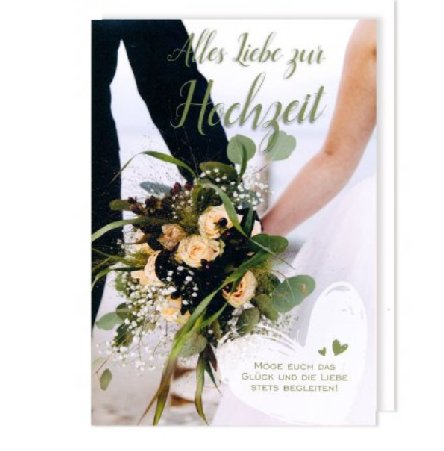 Avan la Vie - A4 Karte zur Hochzeit Avan la Vie - A4 Karte zur Hochzeit