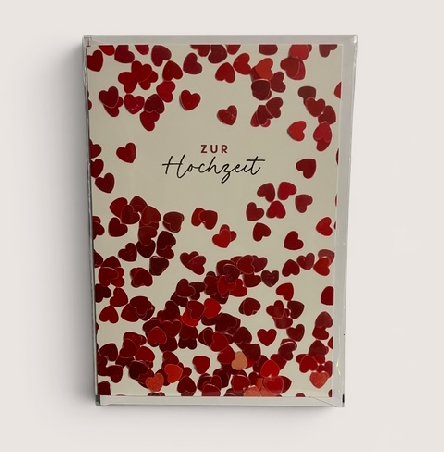 Glückwunschkarte zur Hochzeit Glückwunschkarte zur Hochzeit