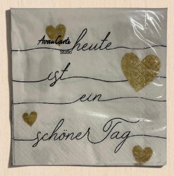 Servietten Hochzeit, 20 Stück Servietten Hochzeit, 20 Stück
