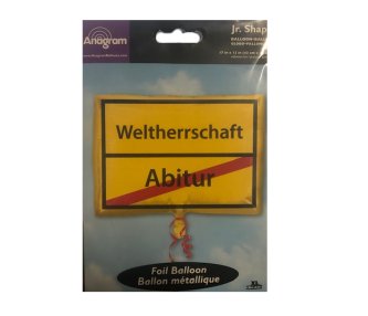 Prüfung bestanden - Abitur = Weltherrschaft