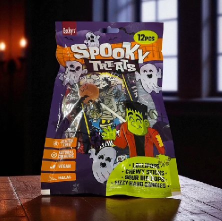 Halloween Süßigkeiten, 100g Halloween Süßigkeiten, 100g