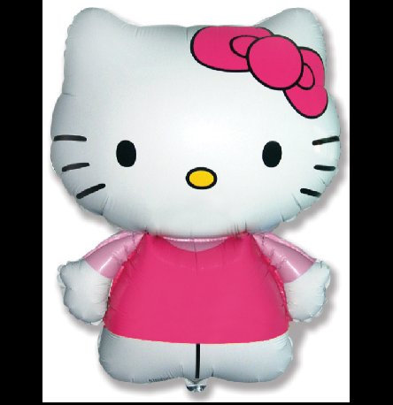 Folienballon Hello Kitty Figur Folienballon Hello Kitty Figur