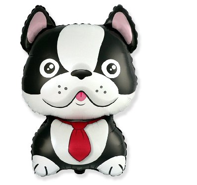 Bulldogge als Folienballon Bulldogge als Folienballon