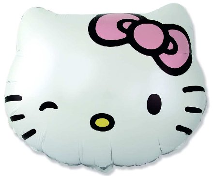 Folienballon Hello Kitty Figur Folienballon Hello Kitty Figur