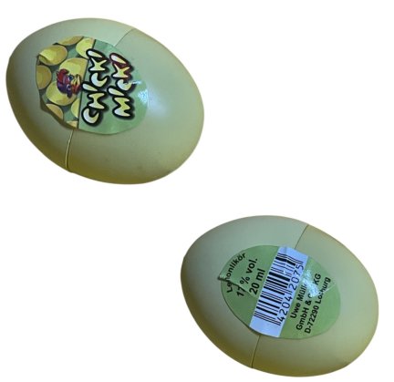 Chicki-Micki Eier Wodka Lemon, 1 Stück