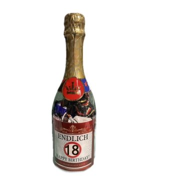 Geschenkflasche zum 18.Geburtstag